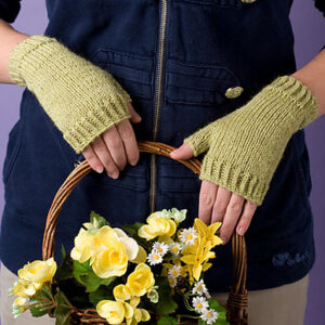 Magic Loop Knitted Semplice Mitts